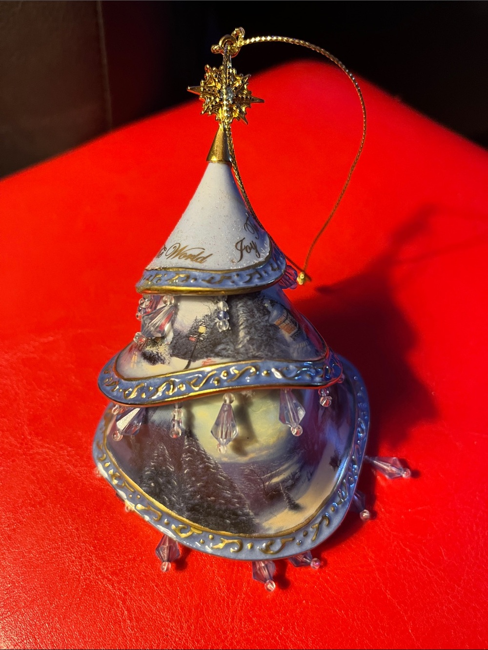 Thomas Kinkade Christmas Ornament